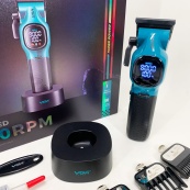 Машинка для стрижки акумуляторна VGR V-886C BLUE. Зображення №14 Машинка для стрижки акумуляторна VGR V-886C BLUE. Зображення №14