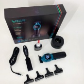 Триммер для стрижки волос VGR V-886T BLUE 8000RPM. Изображение №10