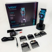 Машинка для стрижки акумуляторна VGR V-886C BLUE. Зображення №15 Машинка для стрижки акумуляторна VGR V-886C BLUE. Зображення №15