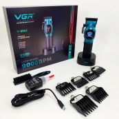 Машинка для стрижки акумуляторна VGR V-886C BLUE. Зображення №16 Машинка для стрижки акумуляторна VGR V-886C BLUE. Зображення №16