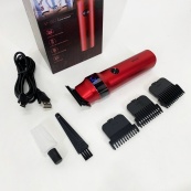 Машинка для стрижки волосся VGR V-987 RED, Бритва триммер для чоловіків. Зображення №4
