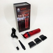 Машинка для стрижки волосся VGR V-987 RED, Бритва триммер для чоловіків. Зображення №5