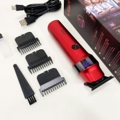 Машинка для стрижки волосся VGR V-987 RED, Бритва триммер для чоловіків. Зображення №9