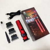 Машинка для стрижки волосся VGR V-987 RED, Бритва триммер для чоловіків. Зображення №10