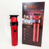 Машинка для стрижки волосся VGR V-987 RED, Бритва триммер для чоловіків. Зображення №11