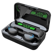 Беспроводные bluetooth наушники True Wireless F9-5 TWS с встроенным Power Bank, вакуумные наушники. Изображение №10 Беспроводные bluetooth наушники True Wireless F9-5 TWS с встроенным Power Bank, вакуумные наушники. Изображение №10