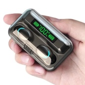 Беспроводные bluetooth наушники True Wireless F9-5 TWS с встроенным Power Bank, вакуумные наушники. Изображение №11 Беспроводные bluetooth наушники True Wireless F9-5 TWS с встроенным Power Bank, вакуумные наушники. Изображение №11