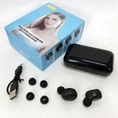 Беспроводные bluetooth наушники True Wireless F9-5 TWS с встроенным Power Bank, вакуумные наушники. Изображение №14 Беспроводные bluetooth наушники True Wireless F9-5 TWS с встроенным Power Bank, вакуумные наушники. Изображение №14