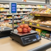 Ваги зі стійкою Rainberg RB-304 для магазину до 50 кг. Зображення №3 Ваги зі стійкою Rainberg RB-304 для магазину до 50 кг. Зображення №3