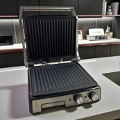 Гриль двухсторонний немецкого качества Rainberg RB-2282 прижимной электрический гриль с пластинами 3800Вт. Изображение №2 Гриль двухсторонний немецкого качества Rainberg RB-2282 прижимной электрический гриль с пластинами 3800Вт. Изображение №2