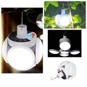 Ліхтар Лампа для кемпінгу акумуляторна BL-2029 + SOLAR на сонячній батареї кемпінговий складаний ліхтар. Зображення №10