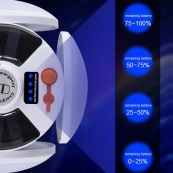 Ліхтар Лампа для кемпінгу акумуляторна BL-2029 + SOLAR на сонячній батареї кемпінговий складаний ліхтар. Зображення №26