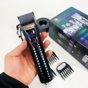 Професійна бездротова машинка для стрижки VGR V-682 RED тример для волосся. Зображення №2