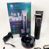 Професійна бездротова машинка для стрижки VGR V-682 RED тример для волосся. Зображення №4