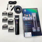 Професійна бездротова машинка для стрижки VGR V-682 RED тример для волосся. Зображення №11