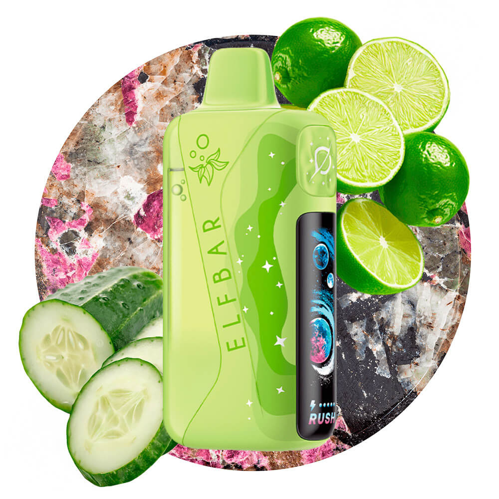 ELFBAR LUSH KING 40000 Cucumber Lime(Огірок+Лайм) ELFBAR LUSH KING 40000 Cucumber Lime(Огірок+Лайм)