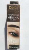 Фарба для брів на основі хни Delia Cosmetics Henna 2 г Чорна. Зображення №2 Фарба для брів на основі хни Delia Cosmetics Henna 2 г Чорна. Зображення №2