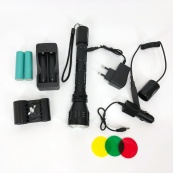 Тактический подствольный фонарь для охоты Police Q2807-T6, фонарь ручной тактический, водонепроницаемый. Изображение №4 Тактический подствольный фонарь для охоты Police Q2807-T6, фонарь ручной тактический, водонепроницаемый. Изображение №4