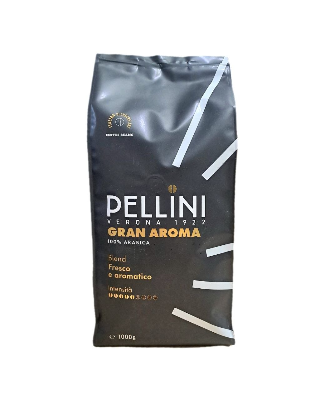 Кава Pellini в зернах Espresso Gusto Bar N. 3 gran Aroma 1 кг Кава Pellini в зернах Espresso Gusto Bar N. 3 gran Aroma 1 кг