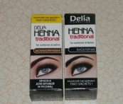 Фарба для брів на основі хни Delia Cosmetics Henna 2 г Графітова. Зображення №4