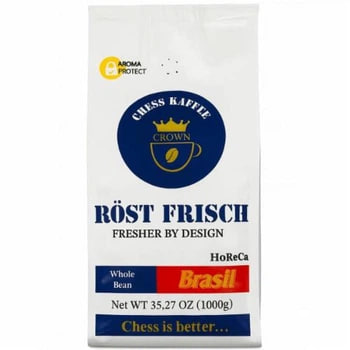 Кава в зернах Chess Kaffee Brasil 1 кг Кава в зернах Chess Kaffee Brasil 1 кг