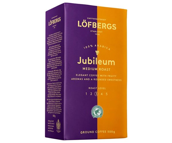 Кава мелена Lofbergs Jubileum 500 г Кава мелена Lofbergs Jubileum 500 г