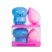 Набір 2 в 1 Puffy спонж для макіяжу та щітка для очищення обличчя. Зображення №6 Набір 2 в 1 Puffy спонж для макіяжу та щітка для очищення обличчя. Зображення №6