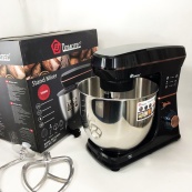 Настільний міксер-тестоміс планетарний Domotec R 6673 12 л, Планетарний комбайн Стаціонарний для дому. Зображення №10 Настільний міксер-тестоміс планетарний Domotec R 6673 12 л, Планетарний комбайн Стаціонарний для дому. Зображення №10