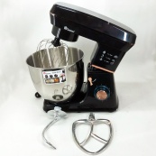 Настільний міксер-тестоміс планетарний Domotec R 6673 12 л, Планетарний комбайн Стаціонарний для дому. Зображення №16 Настільний міксер-тестоміс планетарний Domotec R 6673 12 л, Планетарний комбайн Стаціонарний для дому. Зображення №16