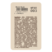 Консилер для обличчя стійкий Neverti Radiant Creamy Cover Conealer з вітаміном Е 10 мл (NP303), 003 Warm Nude Світло-бежевий. Зображення №4 Консилер для обличчя стійкий Neverti Radiant Creamy Cover Conealer з вітаміном Е 10 мл (NP303), 003 Warm Nude Світло-бежевий. Зображення №4