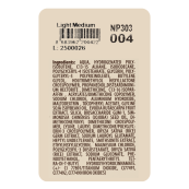 Консилер для обличчя стійкий Neverti Radiant Creamy Cover Conealer з вітаміном Е 10 мл (NP303), 004 Light Medium Бежевий. Изображение №4