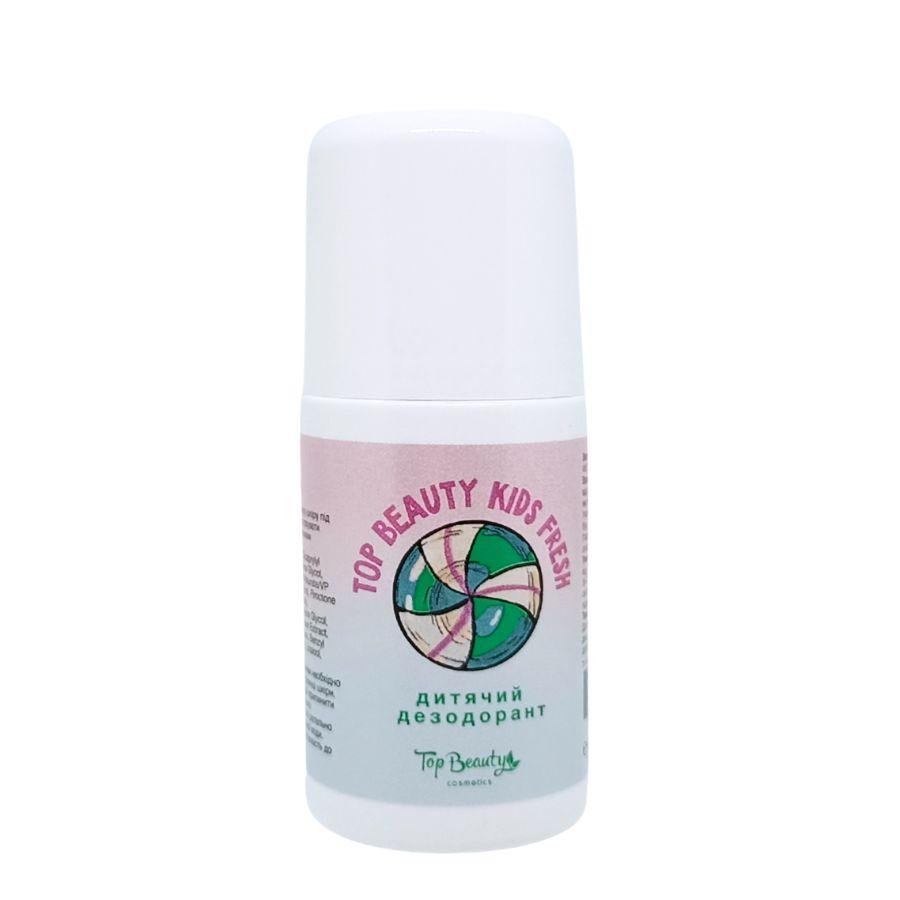Дезодорант для дітей 6+ кульковий Top Beauty Kids Fresh, 50 мл Дезодорант для дітей 6+ кульковий Top Beauty Kids Fresh, 50 мл