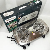 Електрична плита Rainberg RB-008 на 2 поверхні спіральна + 2 регулятори 3500 Вт. Зображення №4 Електрична плита Rainberg RB-008 на 2 поверхні спіральна + 2 регулятори 3500 Вт. Зображення №4