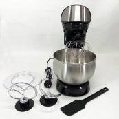 Електричний планетарний міксер тістоміс Rainberg RB-8083 3200 Вт з насадками. Колір: чорний. Зображення №8 Електричний планетарний міксер тістоміс Rainberg RB-8083 3200 Вт з насадками. Колір: чорний. Зображення №8