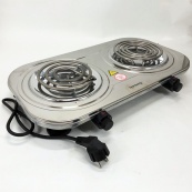 Електрична плита Rainberg RB-008 на 2 поверхні спіральна + 2 регулятори 3500 Вт. Зображення №6 Електрична плита Rainberg RB-008 на 2 поверхні спіральна + 2 регулятори 3500 Вт. Зображення №6