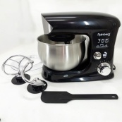 Електричний планетарний міксер тістоміс Rainberg RB-8083 3200 Вт з насадками. Колір: чорний. Зображення №11 Електричний планетарний міксер тістоміс Rainberg RB-8083 3200 Вт з насадками. Колір: чорний. Зображення №11