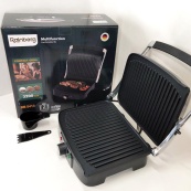 Гриль притискний Rainberg RB-5413 терморегулятор антипригарний 3200 Вт нержавіюча сталь. Зображення №10