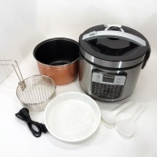 Мультиварка пароварка Rainberg RB-6209 45 программ 6 л 1000W, Сенсорная мультиварка рисоварка. Изображение №10 Мультиварка пароварка Rainberg RB-6209 45 программ 6 л 1000W, Сенсорная мультиварка рисоварка. Изображение №10