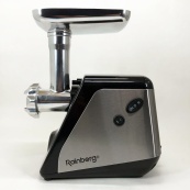 М'ясорубка електрична електром'ясорубка Rainberg RB-676 із соковижималкою 3800W, м'ясорубка для томатів. Зображення №2 М'ясорубка електрична електром'ясорубка Rainberg RB-676 із соковижималкою 3800W, м'ясорубка для томатів. Зображення №2