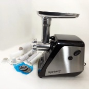 М'ясорубка електрична електром'ясорубка Rainberg RB-676 із соковижималкою 3800W, м'ясорубка для томатів. Зображення №5 М'ясорубка електрична електром'ясорубка Rainberg RB-676 із соковижималкою 3800W, м'ясорубка для томатів. Зображення №5