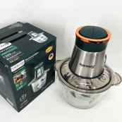 Блендер стаціонарний Rainberg RB-2201 кухонний подрібнювач 1300W чаша скляна на 2 л подвійне лезо чоппер. Зображення №4 Блендер стаціонарний Rainberg RB-2201 кухонний подрібнювач 1300W чаша скляна на 2 л подвійне лезо чоппер. Зображення №4