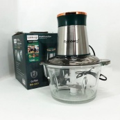 Блендер стаціонарний Rainberg RB-2201 кухонний подрібнювач 1300W чаша скляна на 2 л подвійне лезо чоппер. Зображення №5 Блендер стаціонарний Rainberg RB-2201 кухонний подрібнювач 1300W чаша скляна на 2 л подвійне лезо чоппер. Зображення №5