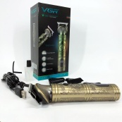 Акумуляторна машинка для стрижки волосся VGR V-962 тример для бороди та вусів з насадками 1-7 мм. Зображення №11 Акумуляторна машинка для стрижки волосся VGR V-962 тример для бороди та вусів з насадками 1-7 мм. Зображення №11