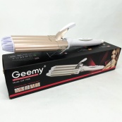 Плойка потрійна хвиля GEMEI GM-1988-25 керамічне покриття з регулювань температури. Зображення №4