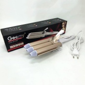 Плойка потрійна хвиля GEMEI GM-1988-25 керамічне покриття з регулювань температури. Зображення №5