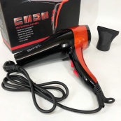 Фен GEMEI GM-1766 2.6 кВт АС, фен для голови, жіночий фен для волосся, фен сушка. Колір: помаранчевий. Зображення №6 Фен GEMEI GM-1766 2.6 кВт АС, фен для голови, жіночий фен для волосся, фен сушка. Колір: помаранчевий. Зображення №6