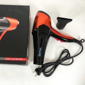 Фен GEMEI GM-1766 2.6 кВт АС, фен для голови, жіночий фен для волосся, фен сушка. Колір: помаранчевий. Зображення №7 Фен GEMEI GM-1766 2.6 кВт АС, фен для голови, жіночий фен для волосся, фен сушка. Колір: помаранчевий. Зображення №7