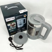 Електрочайник Rainberg RB-2220 скляний дисковий прозорий. Чайник із підсвічуванням 2200 Вт. Колір: сірий. Зображення №5 Електрочайник Rainberg RB-2220 скляний дисковий прозорий. Чайник із підсвічуванням 2200 Вт. Колір: сірий. Зображення №5