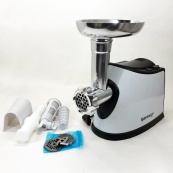 Электромясорубка с соковыжималкой Rainberg RB-674 3000W, электромясорубка для шинковки, мощная мясорубка. Изображение №5 Электромясорубка с соковыжималкой Rainberg RB-674 3000W, электромясорубка для шинковки, мощная мясорубка. Изображение №5