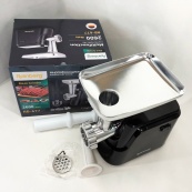 Електрична м'ясорубка Rainberg RB-677 2600 Вт з насадкою для ковбас, м'ясорубка з металевим редуктором. Зображення №3 Електрична м'ясорубка Rainberg RB-677 2600 Вт з насадкою для ковбас, м'ясорубка з металевим редуктором. Зображення №3